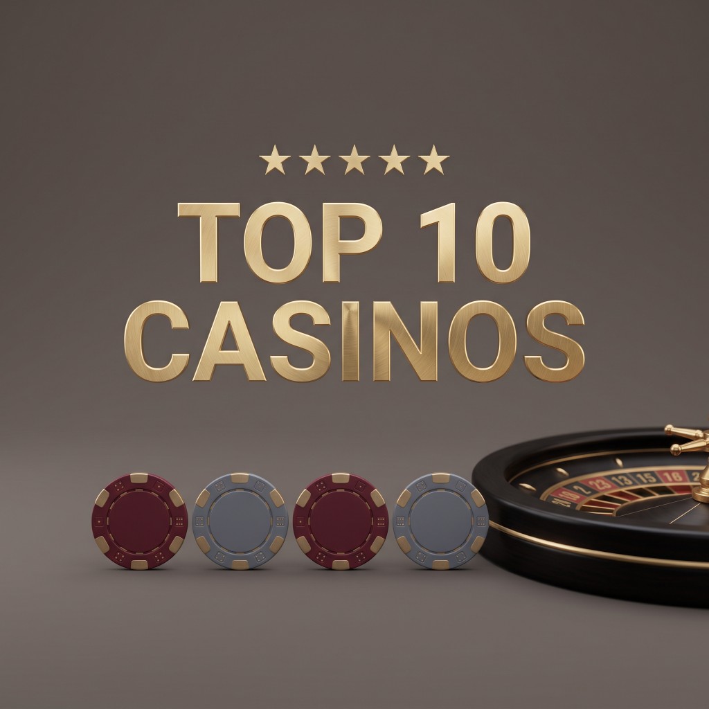 Casino chips and a roulette wheel